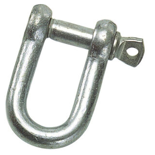 Grillete Recto Galvanizado 10 mm. 3/8″ Uso Domestico