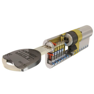 Cilindro Tesa Seguridad Tk1 30×30 Latonado