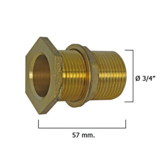 Racort Salida Deposito Con Rosca 3/4″ Racort Salida Deposito Con Rosca 3/4″