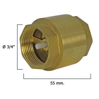 Valvula Retencion                  3/4″